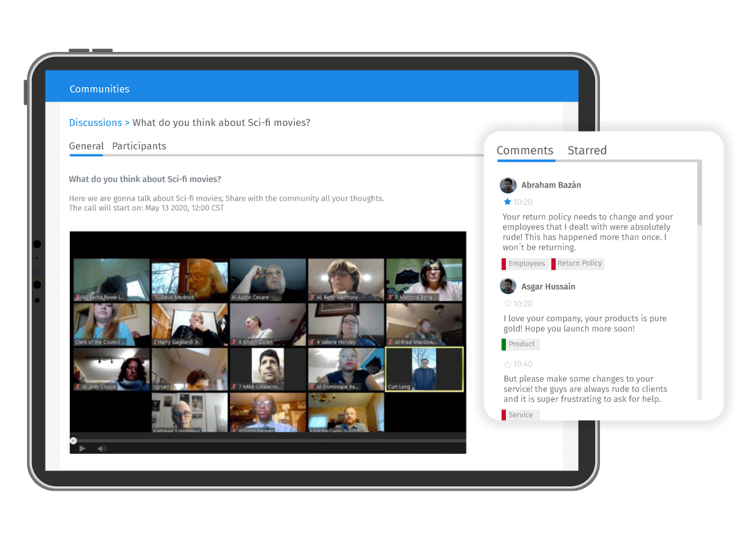 landing-Community-software
